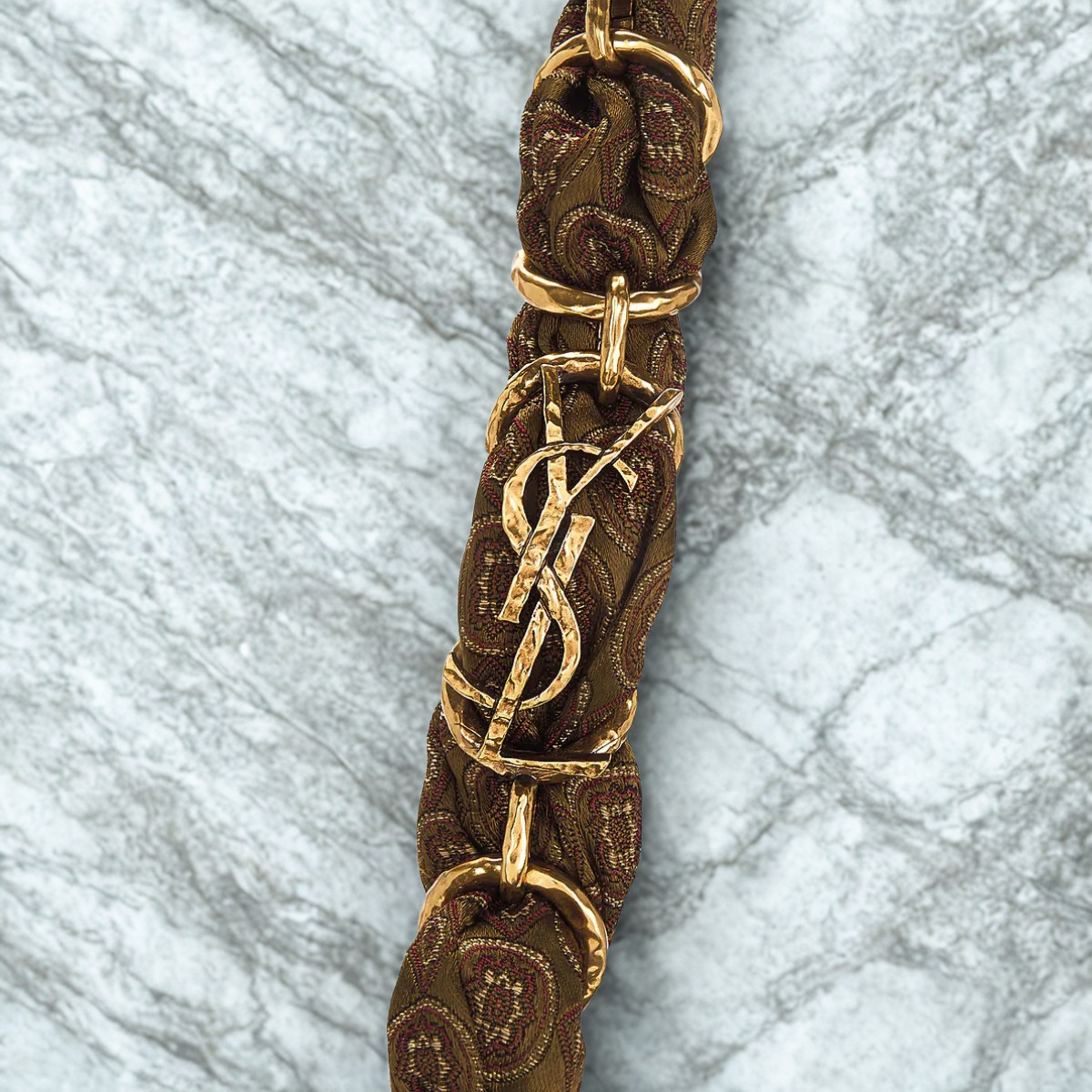 YVES SAINT LAURENT – AMALIA BAG IN JACQUARD