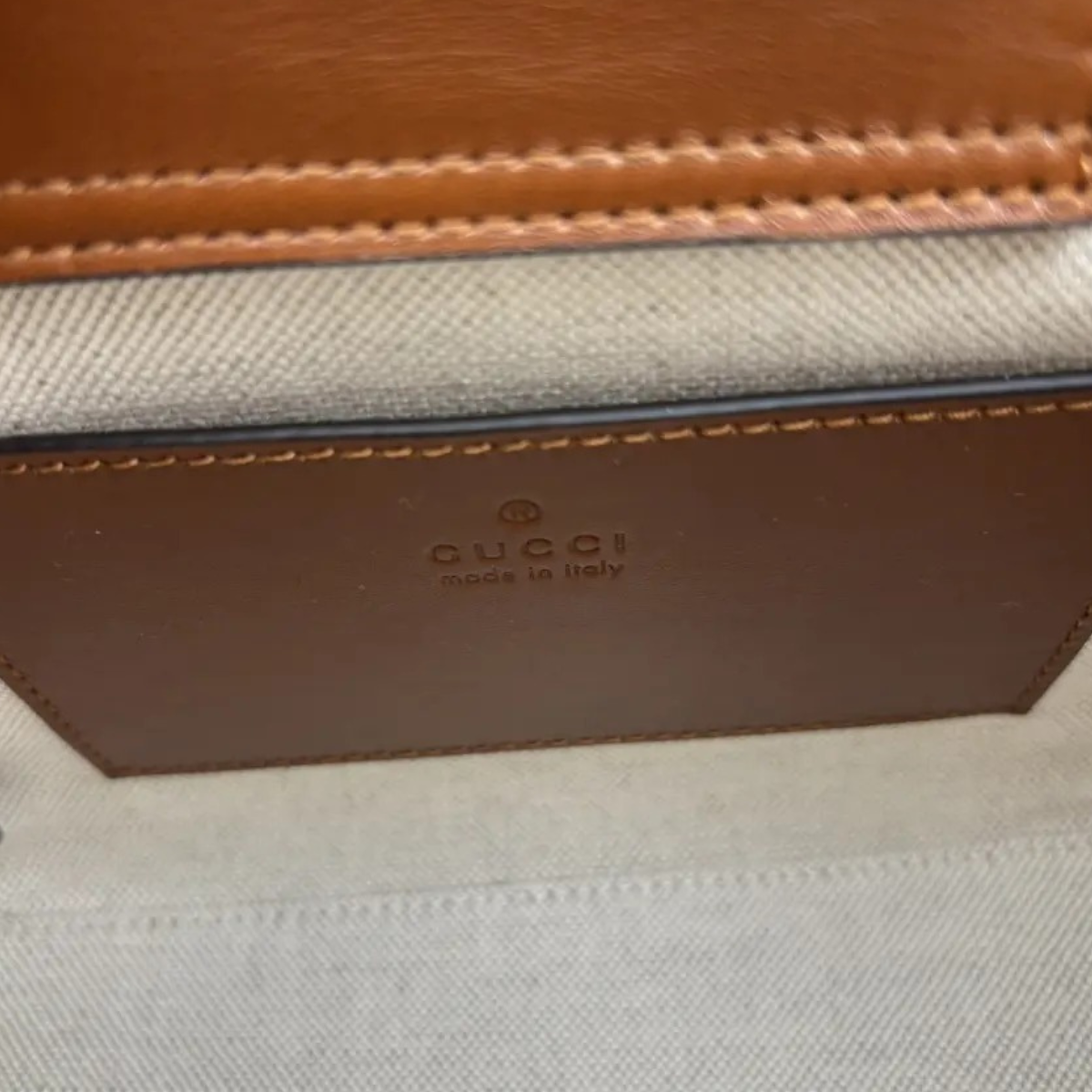 GUCCI DIANA SMALL TOTE BAG WITH CRYSTALS